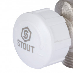 Клапан термостатический осевой STOUT 1/2 х 3/4 ЕК - купить в Екатеринбурге