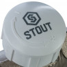 Клапан термостатический STOUT прямой 1/2 - купить в Екатеринбурге