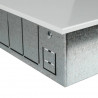 Шкаф распределительный встроенный STOUT 6-7 выходов (ШРВ-2) 670х125х596 - купить в Екатеринбурге