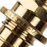 Переходник STOUT с наружной резьбой 25xR 1/2 для труб из сшитого полиэтилена аксиальный - купить в Екатеринбурге