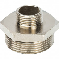 Ниппель НН STOUT переходной никелированный 1 1/2X3/4 - купить в Екатеринбурге