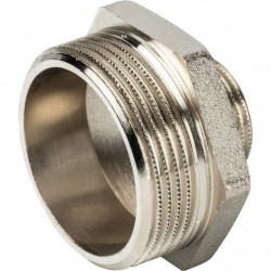 Ниппель НН STOUT переходной никелированный 1 1/2X3/4 - купить в Екатеринбурге