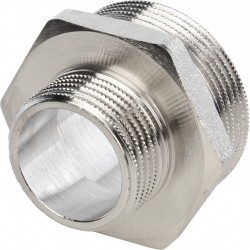 Ниппель НН STOUT переходной никелированный 1 1/2X1 - купить в Екатеринбурге