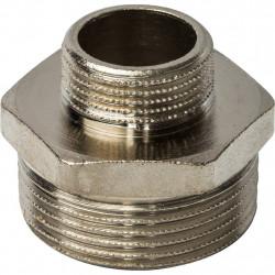 Ниппель НН STOUT переходной никелированный 1 1/4X3/4 - купить в Екатеринбурге