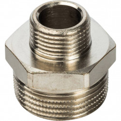 Ниппель НН STOUT переходной никелированный 3/4X3/8 - купить в Екатеринбурге