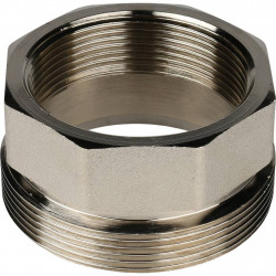 Разъемное соединение STOUT американка ВН никелированное, уплотнение под гайкой 2 o-ring кольцо - купить в Екатеринбурге