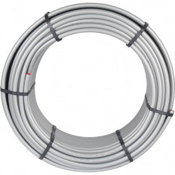 Труба стабильная STOUT PEX 20x2,9 (бухта 100 м), серая - купить в Екатеринбурге