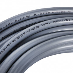 Труба из сшитого полиэтилена STOUT PEX с кислородным слоем, 25х3,5 (бухта 30 метров), серая - купить в Екатеринбурге