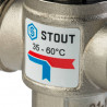 STOUT Термостатический смесительный клапан для систем отопления и ГВС 1 НР 35-60°С KV 2,5 - купить в Екатеринбурге