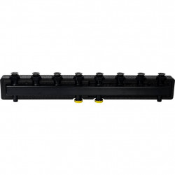 SDG-0016-004004 STOUT Стальной распределительный коллектор 4 отопительных контура. В теплоизоляции DN 25 - купить в Екатеринбург
