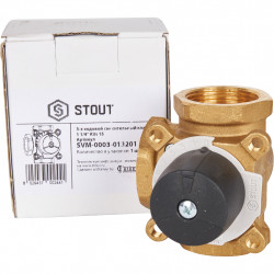 Трехходовой смесительный клапан STOUT 1 1/4 Kvs 15 - купить в Екатеринбурге