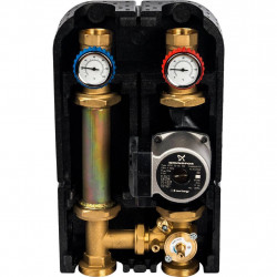 STOUT SDG-0007 Насосная группа со смесителем 1" с насосом Grundfos UPSO 25-65 DN 32 - купить в Екатеринбурге
