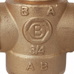 STOUT 3-Ходовой зональный клапан, сервопривод 230V, с кабелем 1м., НР 3/4 - купить в Екатеринбурге