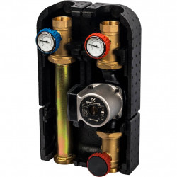 STOUT SDG-0001 Насосная группа с прямым контуром 1 1/4" с насосом Grundfos UPSO 32-65 в теплоизоляции DN 32 - купить в Екатеринб