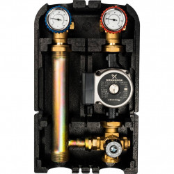 STOUT SDG-0002 Насосная группа со смесителем 1"с насосом Grundfos UPSO 25-65 - купить в Екатеринбурге