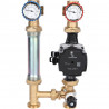 STOUT SDG-0007 Насосная группа с 3-х ходовым приводным смесителем 1" с насосом Grundfos UPM3 Hybrid 25-70 - купить в Екатеринбур