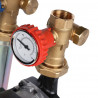 STOUT SDG-0007 Насосная группа с 3-х ходовым приводным смесителем 1" с насосом Grundfos UPM3 Hybrid 25-70 - купить в Екатеринбур