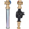 STOUT SDG-0001 Насосная группа с прямым контуром 1" с насосом Grundfos UPM3 Hybrid 25-70 - купить в Екатеринбурге