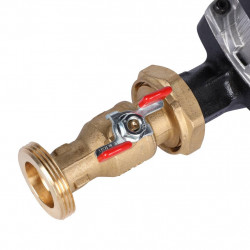 STOUT SDG-0001 Насосная группа с прямым контуром 1" с насосом Grundfos UPM3 Hybrid 25-70 - купить в Екатеринбурге
