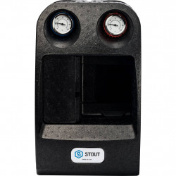 Насосная группа STOUT SDG-0001 с прямым контуром 1 1/4 без насоса в теплоизоляции DN 32 - купить в Екатеринбурге