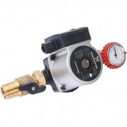 STOUT SDG-0001 Насосная группа с прямым контуром 3/4" с насосом Grundfos UPSO 15-65 130 в теплоизоляции - купить в Екатеринбурге