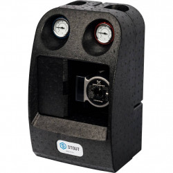 STOUT SDG-0001 Насосная группа с прямым контуром 1" с насосом Grundfos UPSO 25-65 в теплоизоляции - купить в Екатеринбурге