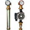 STOUT SDG-0001 Насосная группа с прямым контуром 1" с насосом Grundfos UPSO 25-65 в теплоизоляции - купить в Екатеринбурге