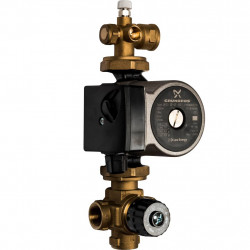 *SDG-0020-001002 STOUT Насосно-смесительный узел с термостатическим клапаном Grundfos UPSO 25-65 130 - купить в Екатеринбурге