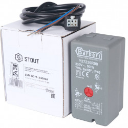 Сервопривод STOUT для 3-ходовых зональных клапанов, 230V, время движения 8 сек., 1 м - купить в Екатеринбурге
