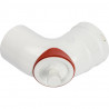 *SCA-0080-010090 STOUT Элемент дымохода отвод 90° DN80 с инспекционным патрубком - купить в Екатеринбурге