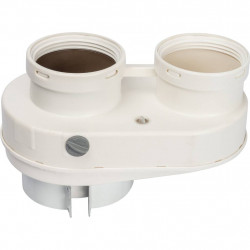 *SCA-8080-210002 STOUT Элемент дымохода DN80/80 адаптер для подкл. разд. труб (совместимый Baxi ) PP-Ryton - купить в Екатеринбу