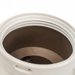 *SCA-8080-210002 STOUT Элемент дымохода DN80/80 адаптер для подкл. разд. труб (совместимый Baxi ) PP-Ryton - купить в Екатеринбу