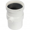 *SCA-0080-020135 STOUT Элемент дымохода горизонтальный DN80 п/м с патрубком для отвода конденсата - купить в Екатеринбурге