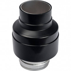 *SCA-0080-080125 STOUT Элемент дымохода манжета для перехода с D80 на финальный вертикальный участок D80/125 - купить в Екатерин