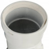 *SCA-0080-020045 STOUT Элемент дымохода отвод 45° м/м DN80 - купить в Екатеринбурге