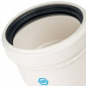 *SCA-8080-010090 STOUT Элемент дымохода конденсац. угол 87° с инспекцией DN80 м/п PP-FE - купить в Екатеринбурге