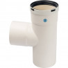 *SCA-8080-030210 STOUT Элемент дымохода конденсац. тройник T образн DN80 п/п/м PP-FE - купить в Екатеринбурге