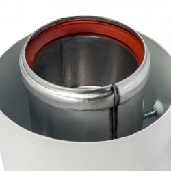 Комплект коаксиальный STOUT для прохода через стену DN60/100 (850 мм) - купить в Екатеринбурге