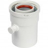 *SCA-6010-000101 STOUT Элемент дымохода конденсатосборник вертик. DN60/100, п/м уплотнения в компл. с лого - купить в Екатеринбу