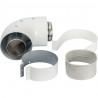 Адаптер для котла угловой STOUT DN60/100 90° коаксиальный (совместимый с Vaillant, Protherm NEW)(с логотипом) - купить в Екатери