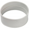 *SCA-6010-000002 STOUT Элемент дымохода для соединеия труб DN60/100, м/м соед. муфта с уплотнен,хомут с муфтой EPDM в комплекте.