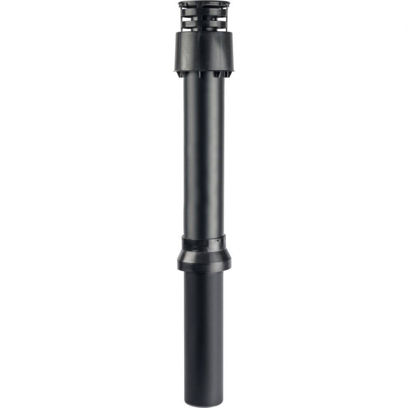 Конденсационный вертикальный участок STOUT с оголовком DN60/100 м/п PP-PP - купить в Екатеринбурге