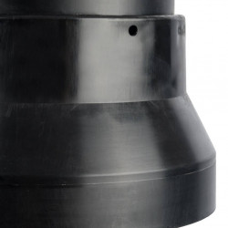 Конденсационный вертикальный участок STOUT с оголовком DN60/100 м/п PP-PP - купить в Екатеринбурге