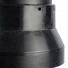Конденсационный вертикальный участок STOUT с оголовком DN60/100 м/п PP-PP - купить в Екатеринбурге