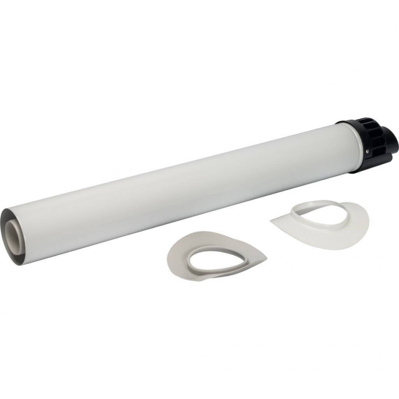 Конденсационный участок STOUT для прохода через стену с манжетами и оголовком 854 мм DN60/100 м/п PP-FE - купить в Екатеринбурге