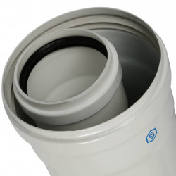 Конденсационная труба STOUT 2000 мм DN60/100 м/п PP-FE - купить в Екатеринбурге