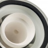 *SCA-8610-240090 STOUT Элемент дымохода конденсац. адаптер 90° DN60/100 м/п PP-AL с фланцем (совместим. с Bosch) - купить в Екат