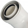 Конденсационное колено STOUT 90°/ адаптер 90° DN60/100 м/п PP-FE (совместим. с Baxi,Viessmann) - купить в Екатеринбурге