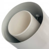 Конденсационное колено STOUT 90°/ адаптер 90° DN60/100 м/п PP-FE (совместим. с Baxi,Viessmann) - купить в Екатеринбурге
