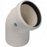 *SCA-8080-000045 STOUT Элемент дымохода конденсац. угол 45° DN80 м/п PP-FE - купить в Екатеринбурге